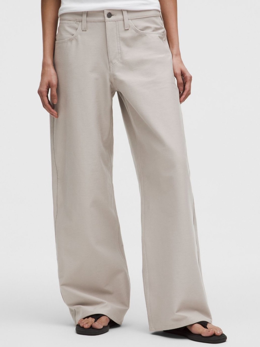 Lululemon EasyFive Low-Rise Classic Wide-Leg
Pant
